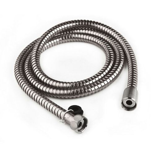Dura Faucet DF-SA200-SN - Dura 60" Stainless Steel RV Shower Hose - Brushed Satin Nickel
