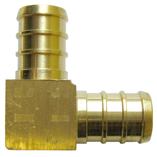 Fairview Fittings LF-PEX-99HB-8 - Forged 90° Elbow 3/8" PEX to PEX Barb Fitting/Fairview Fittings