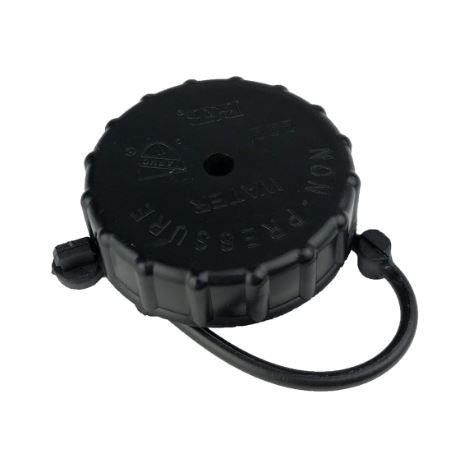 B&B Molder 94244 - Black Plastic Replacement Water Fill Cap with Strap