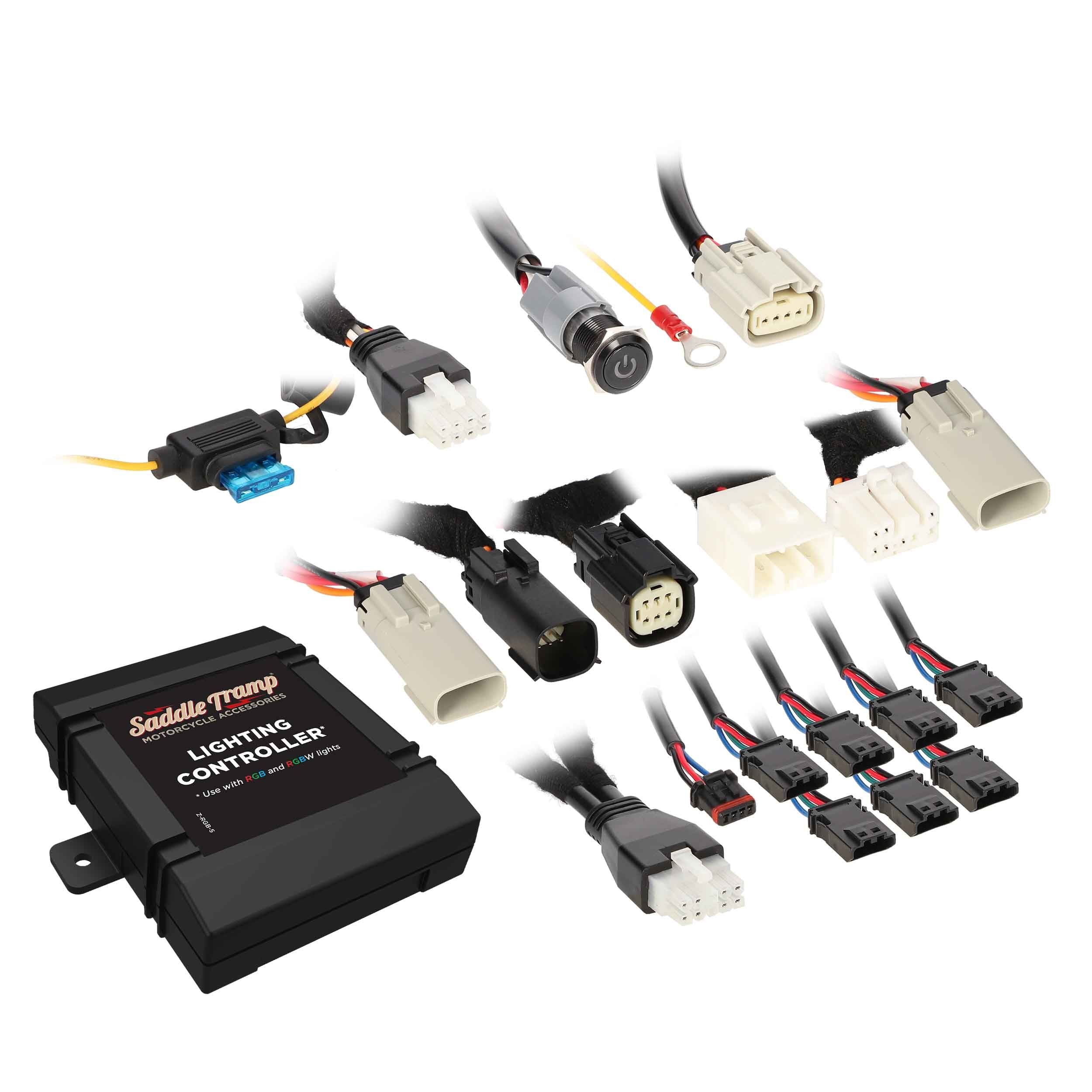 Saddle Tramp BC-RGB-K2 - RGB 6-LED Strip Kit with Controller