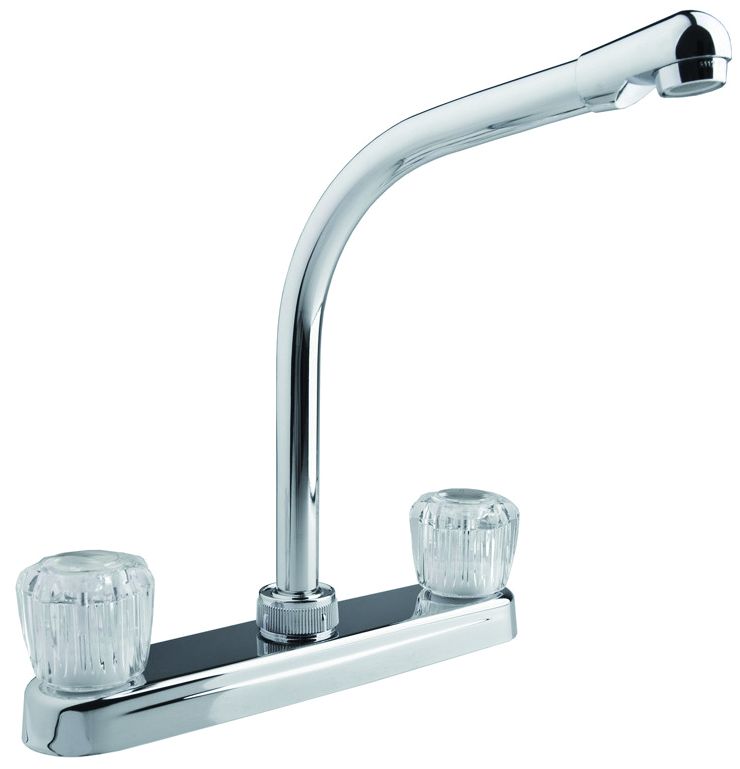 Dura Faucet DF-PK210A-CP - Dura Hi-Rise RV Kitchen Faucet - Chrome Polished