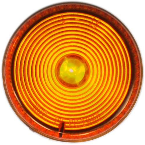 Jammy J-151-A - 2″ Round Single-Diode LED Clearance / Marker Lamp - Amber
