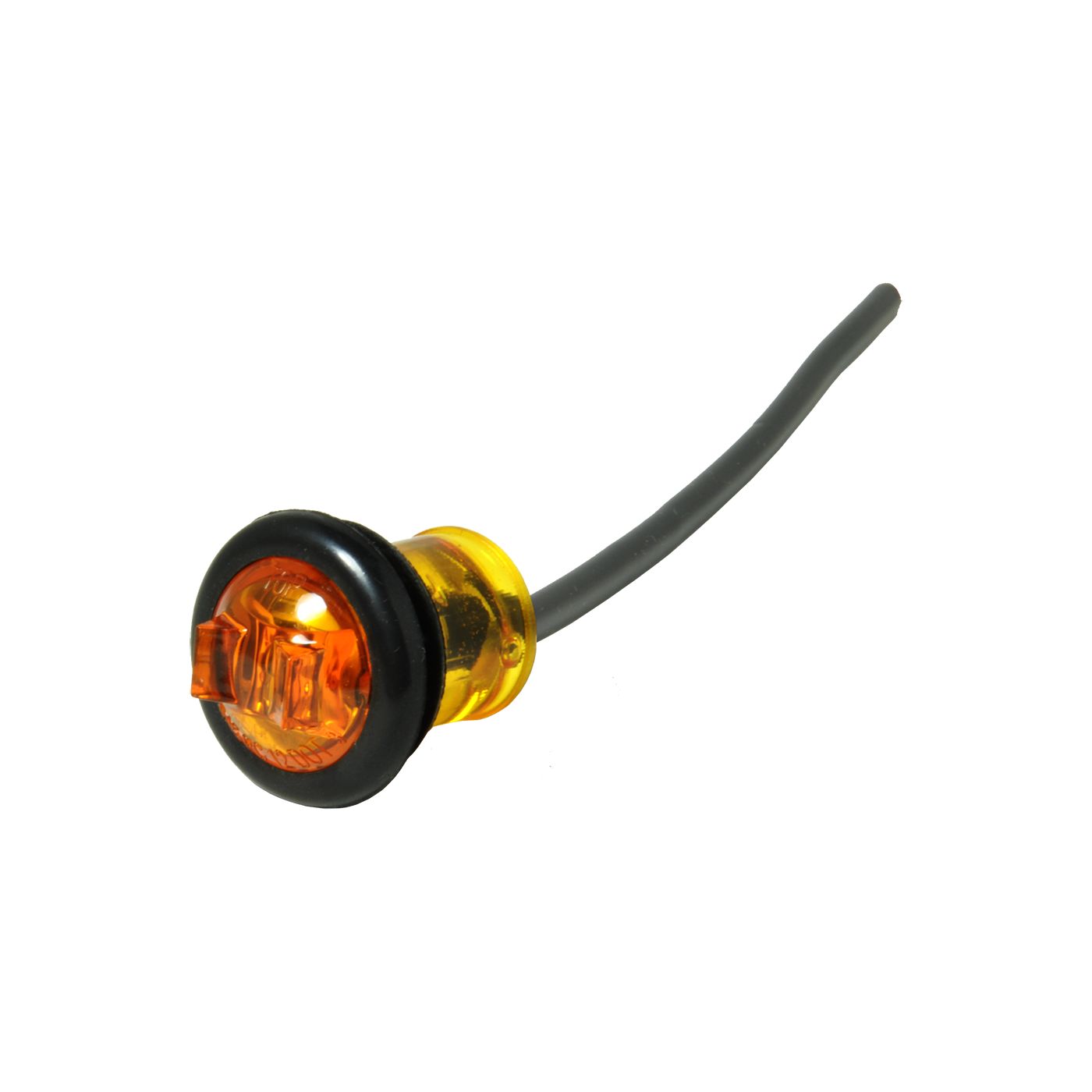 Uni-Bond LED0700A - 0.75"  Round Side Marker LED Light Amber