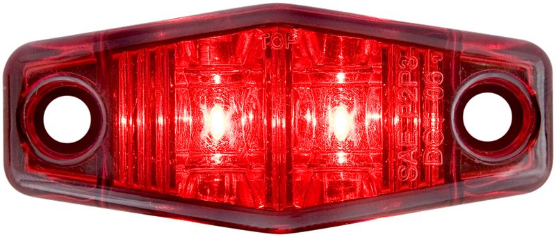 Optronics MCL13R2BP - Mini LED Marker Light - Red