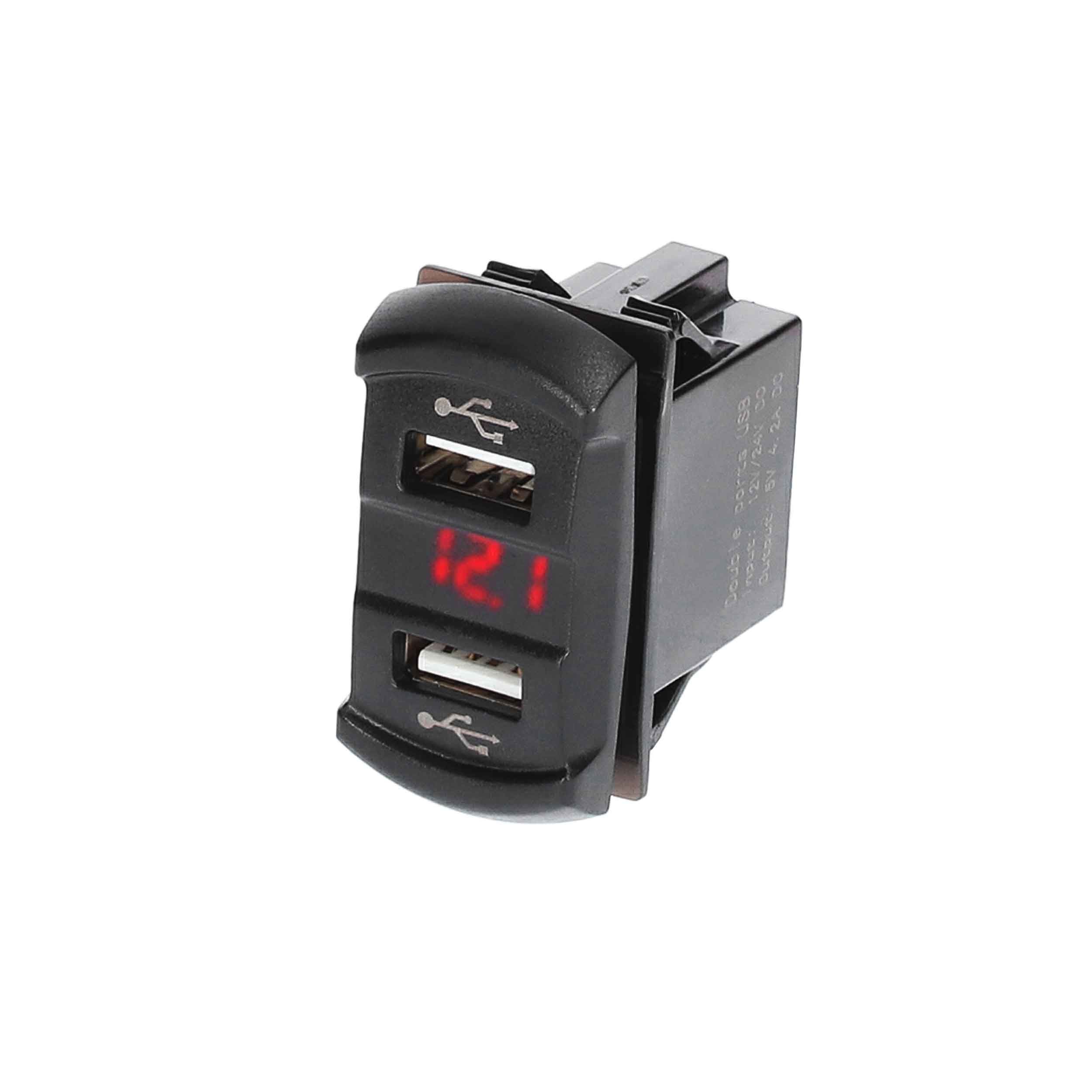 Power Sports MPS-CDUSB - Dual USB Insert Charging Only
