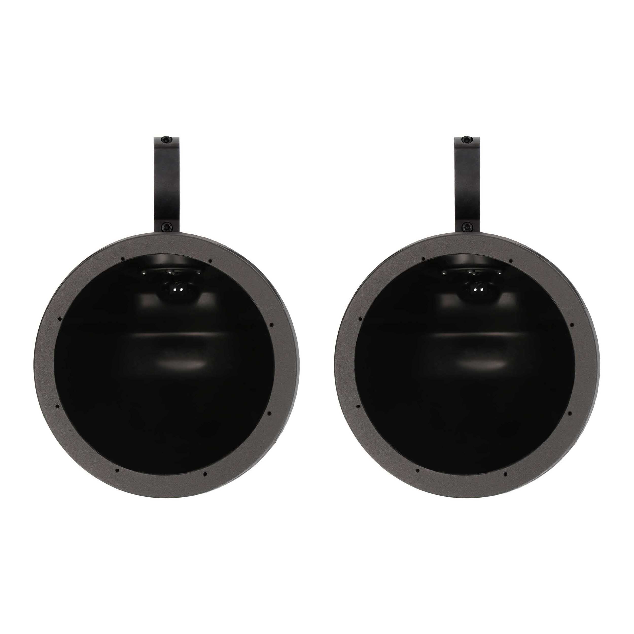 Power Sports MPS-ULCAN8 - Unloaded Pair 8" Can Speaker Pods