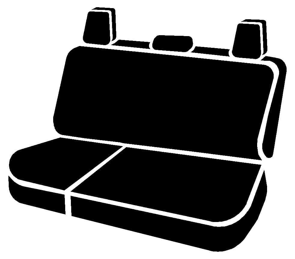 FIA® • OE32-67 CHARC • OE • Original equipment tweed custom fit truck seat covers.