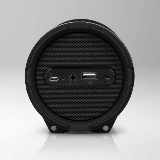 Pyle PBMSPG6 - Portable Bluetooth Wireless BoomBox Stereo System, Built-in Rechargeable Battery, MP3/USB/FM Radio