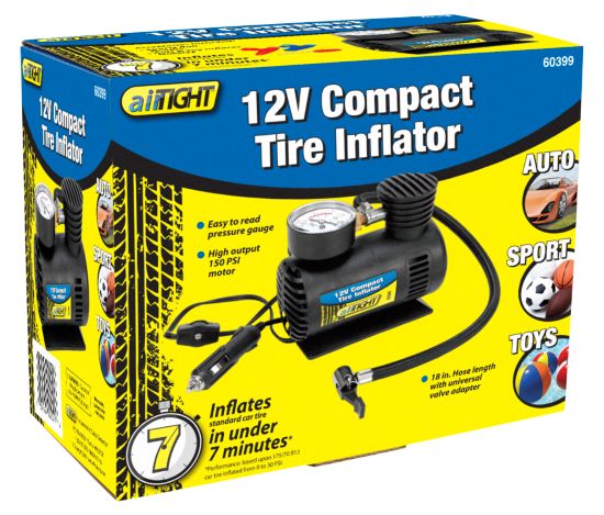 Performance Tool 60399 - 12V Compact Tire Inflator
