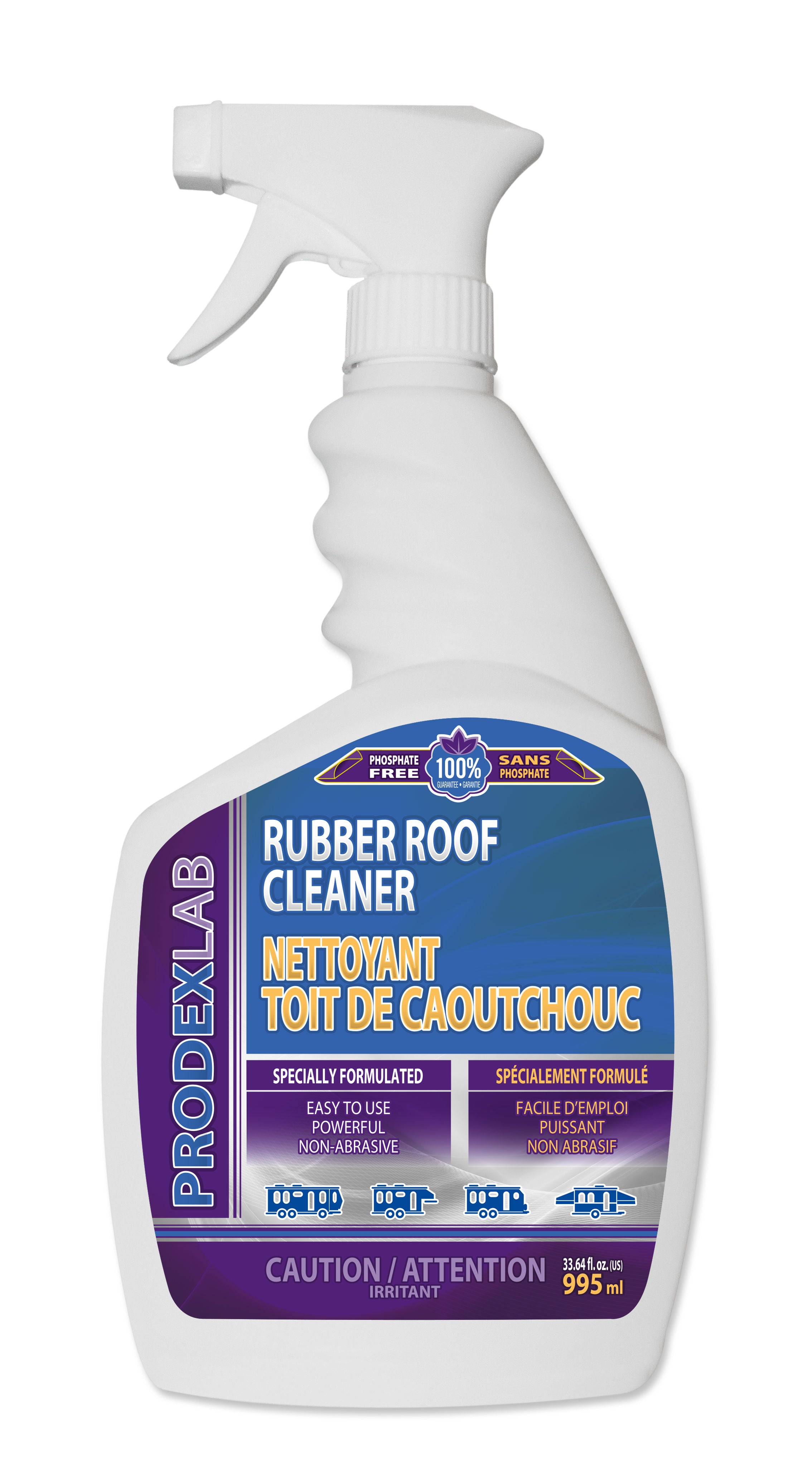 Prodexlab Q8300 - Prodexlab Rubber Roof Cleaner (995 ml)