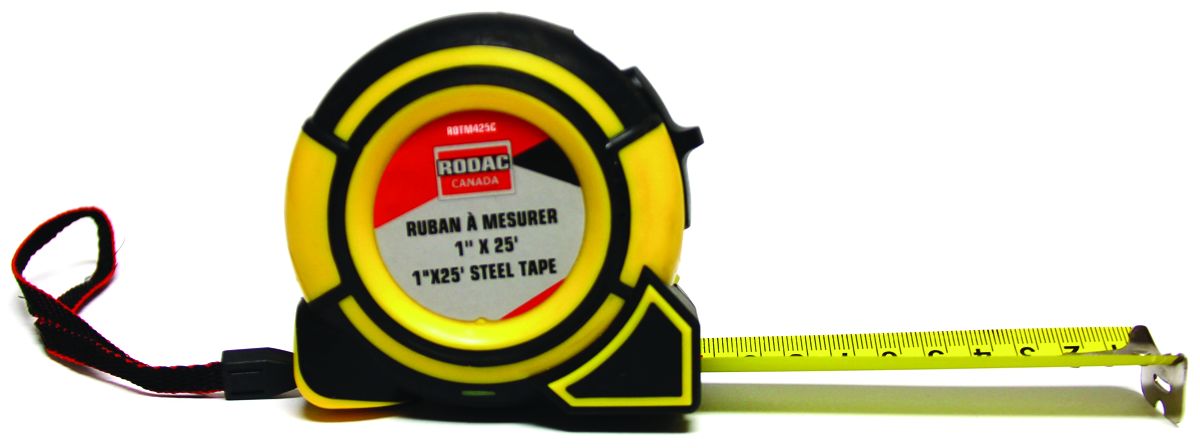 Measuring Tape 1" X 25' Sae And Met
