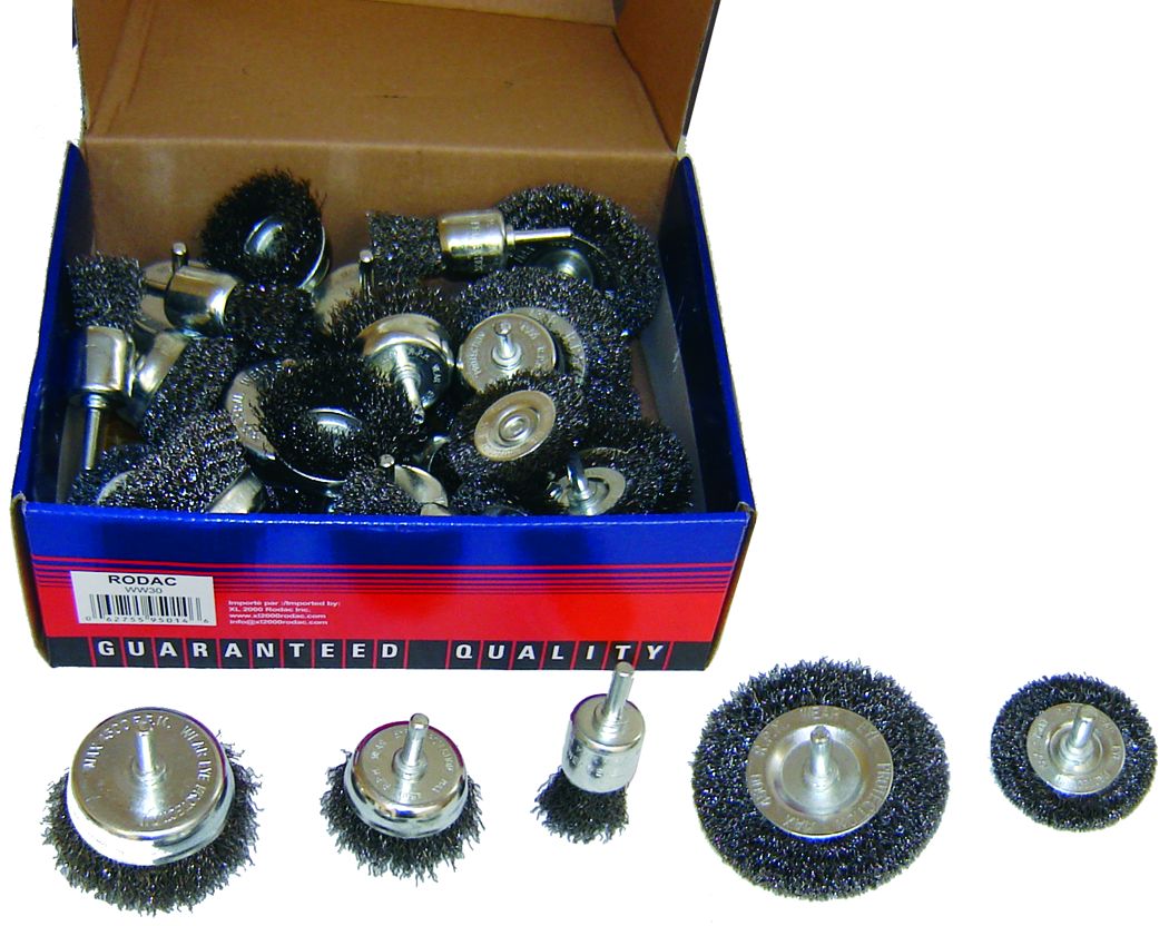 Wire Wheel Set-30 Pieces