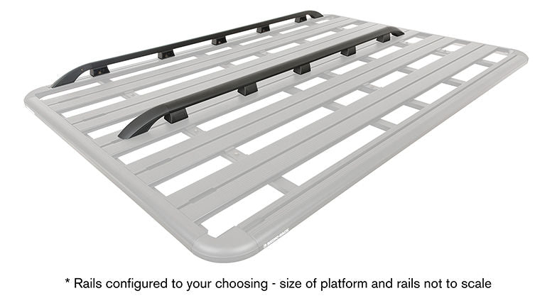 Rhino Rack 43144B Pioneer Platform Side Rails (Suits 42102B/42103B/44102B/44103B)