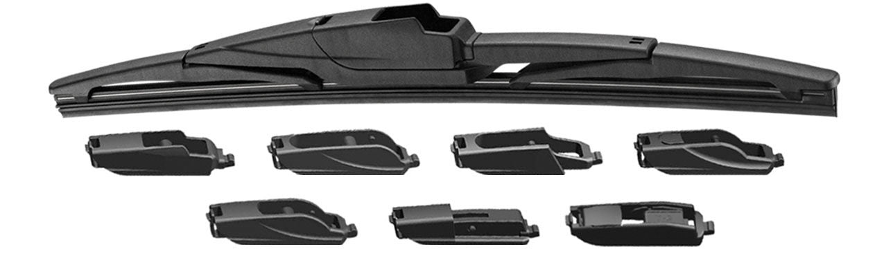 RTX RTX12R - 12" Universal Rear Wiper Blade with 6 adapters