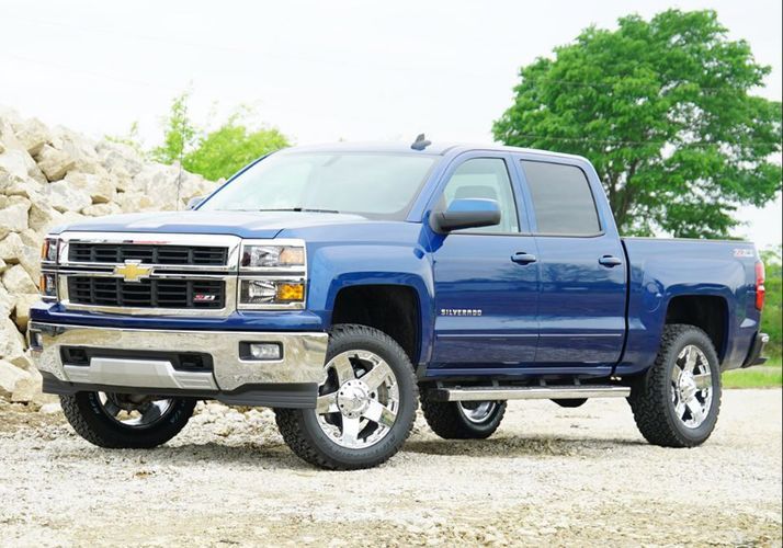 Superlift® • 3700 • Suspension Lift Kit • 3.5"x 3.5" • Front and rear • GM/Chevy 2WD/4WD 1500 07-16 Cast Steel