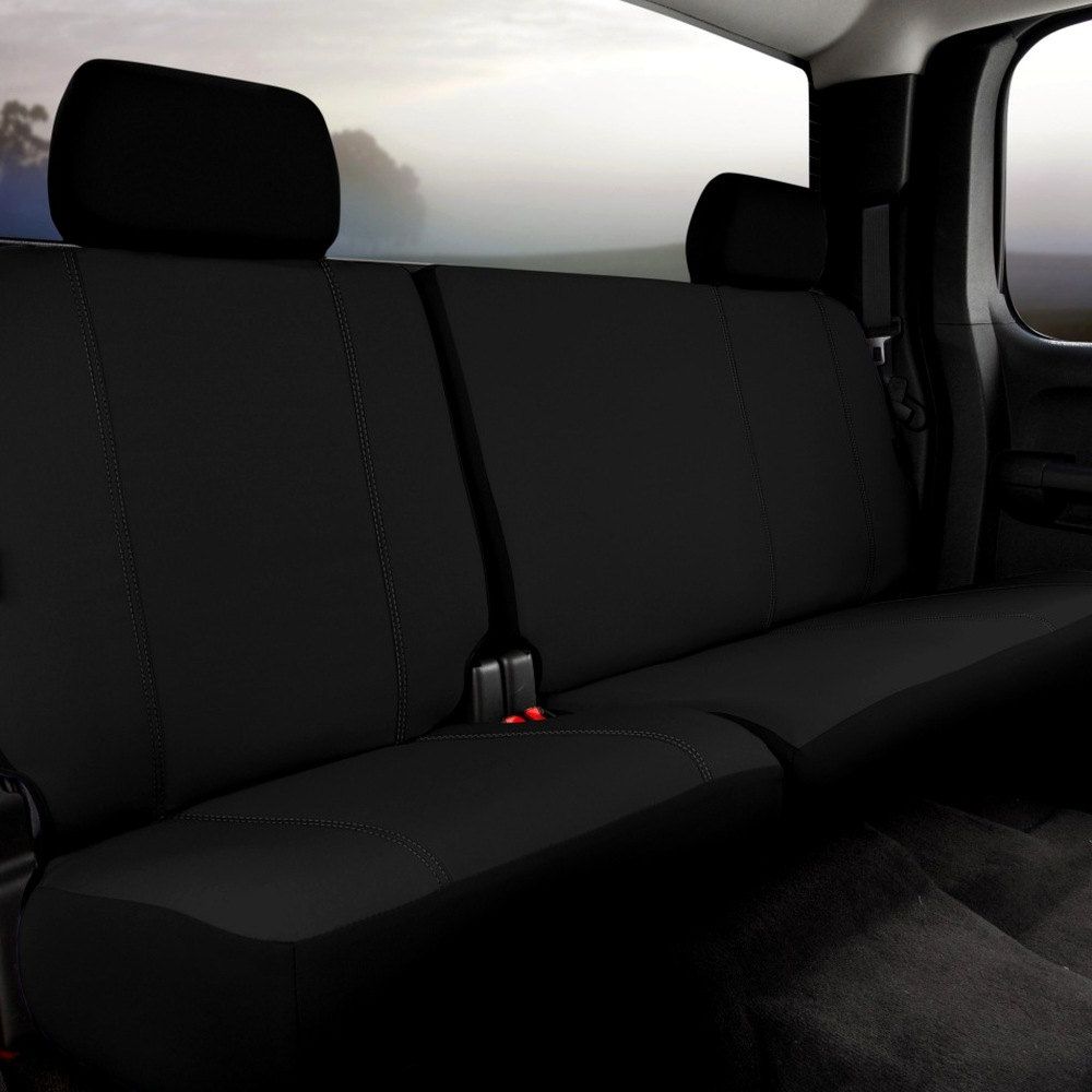 FIA® • SP82-68 BLACK • Seat Protector • Polyester custom fit truck seat covers for the heavy industrial user