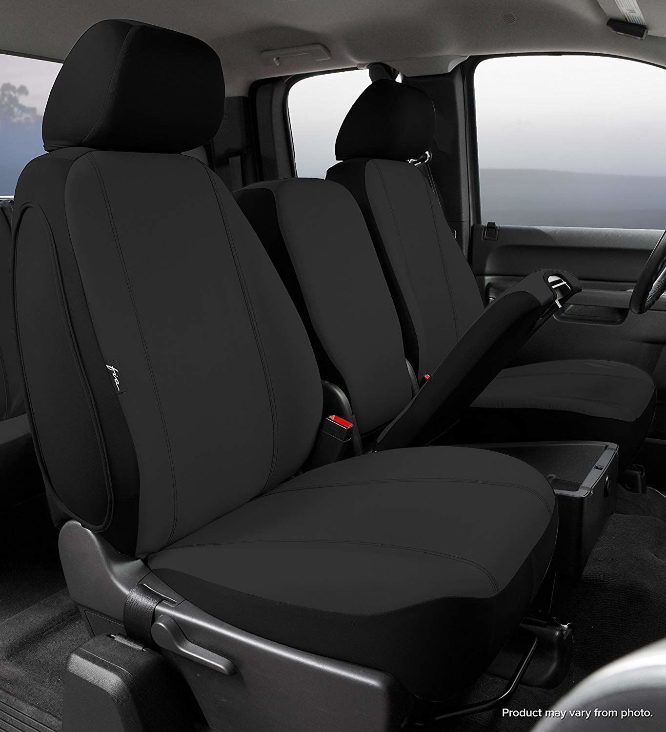 FIA® • SP88-37 BLACK • Seat Protector • Polyester custom fit truck seat covers for the heavy industrial user