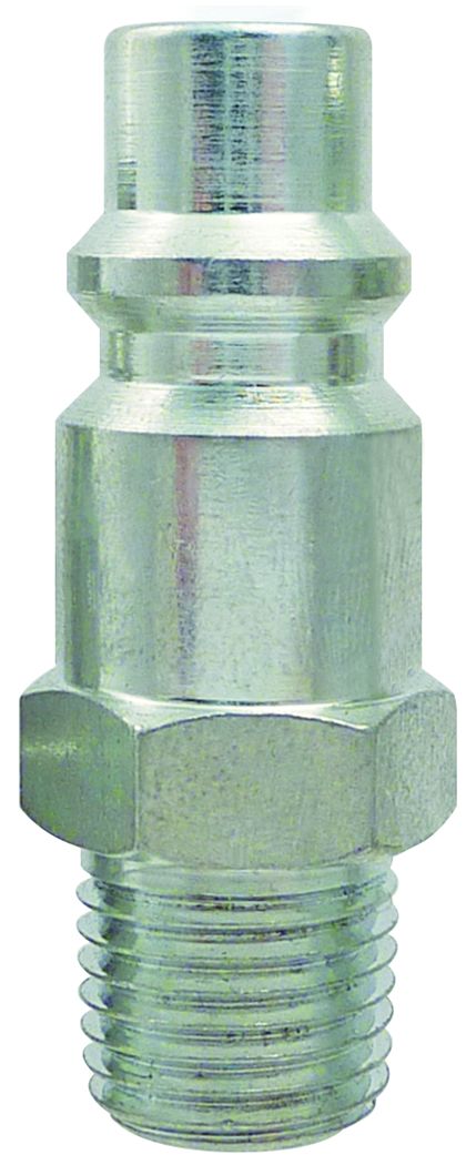 Topring 21-262-100 - 3/8 Industrial Plug Zinc Plated Steel 3/8 M NPT