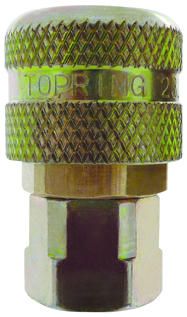 Topring 23-444-100 - Automax Quick Coupler 1/4 ARO 210 (Automatic) 1/4 F NPT - sold in pack of 100 (bulk)
