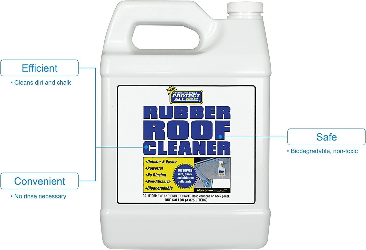 Thetford 67128CA - Rubber Roof Cleaner 1 Gal