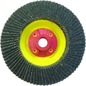 FLAP DISC 4-1/2"x7/8" COMPACT Z3 TRIMMABLE 60 GRIT