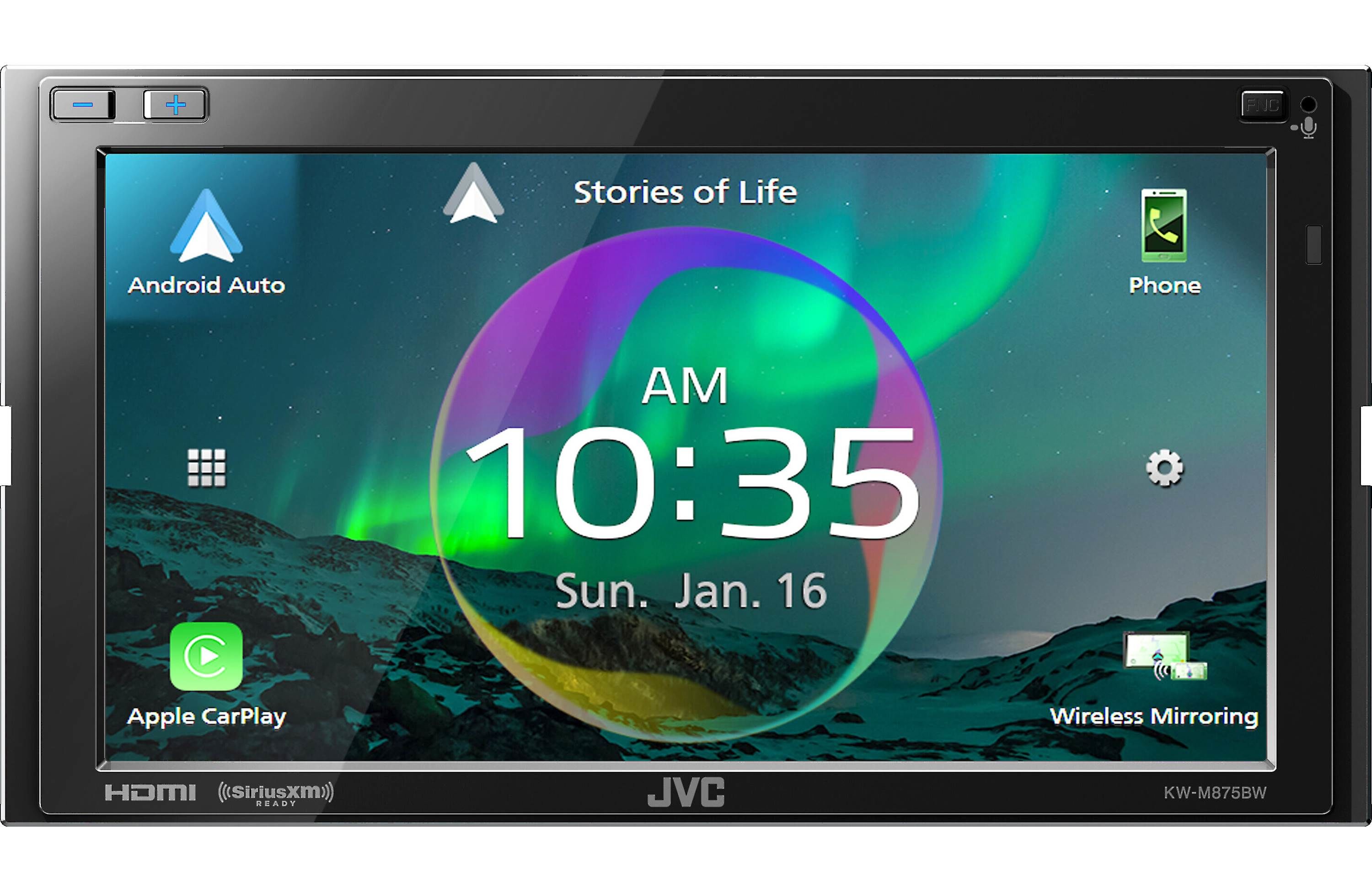 JVC 6.8'' 2-DIN Digital Multimedia Receiver