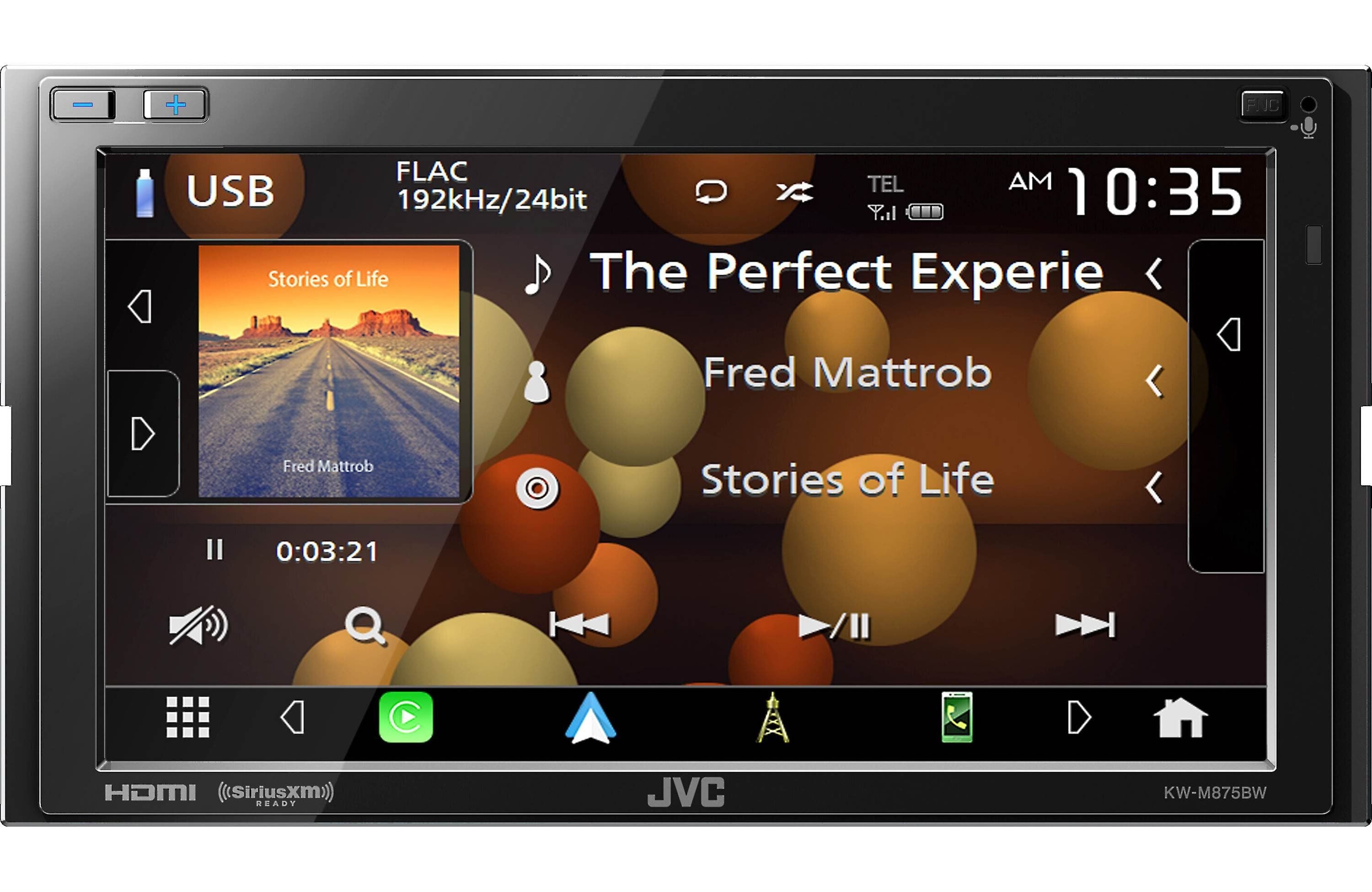 JVC 6.8'' 2-DIN Digital Multimedia Receiver