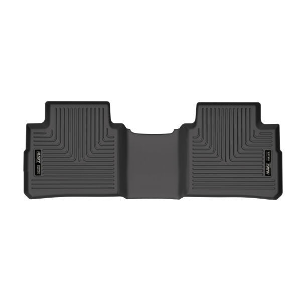 Husky Liners® • 53991 • X-Act Contour • Floor Liners • Black • Second Row • Nissan Rogue 21-22