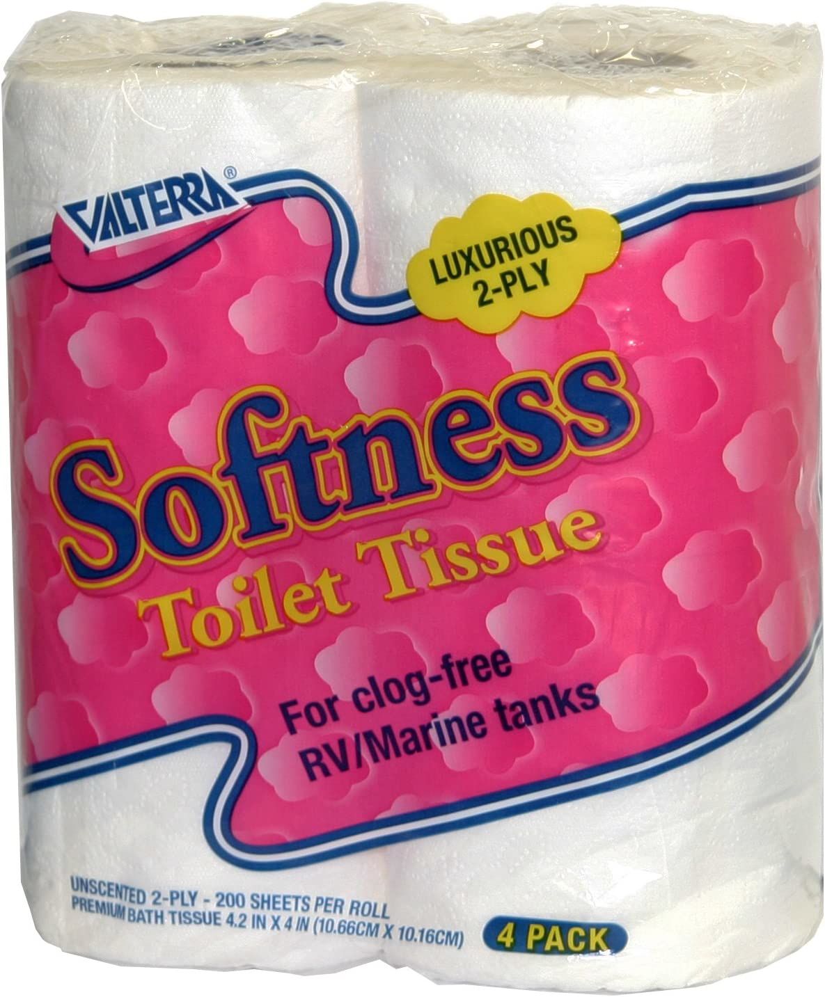 Valterra Q23630 - Softness 2-Ply Toilet Tissue, (Pack of 4) - box of 24