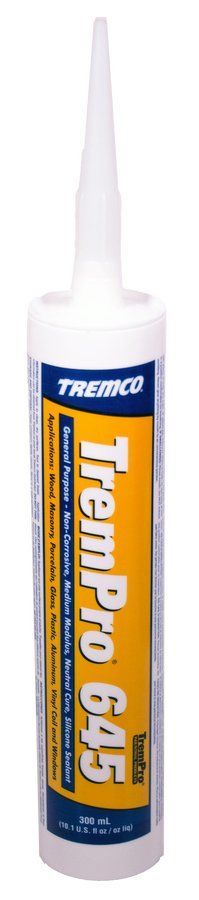 Tremco 645800 323 - Trempro 645 Silicone Sealant Clear (sold as a Case of 30)